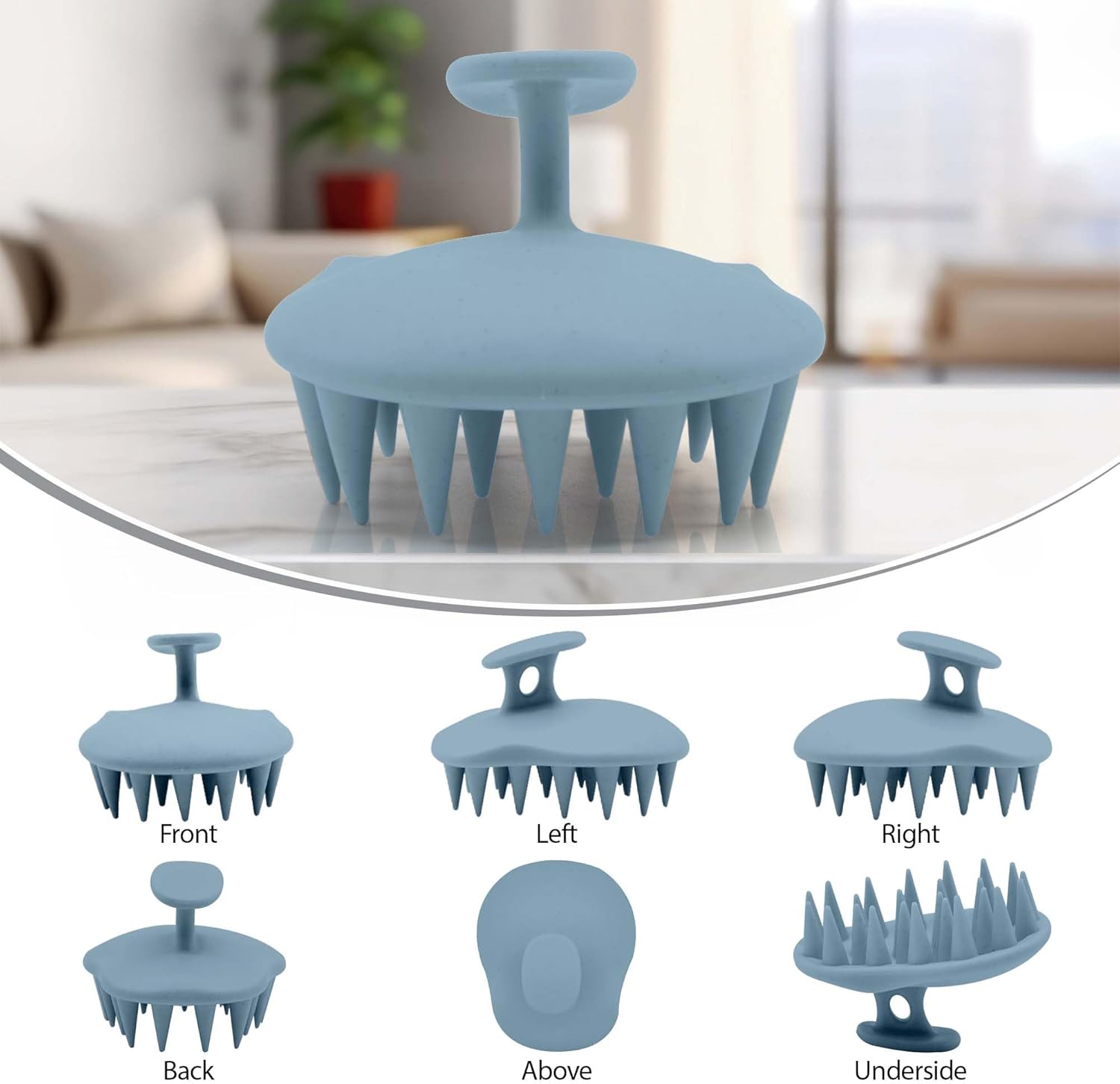 Boost Hair Care with This silicone Scalp Massage Brush