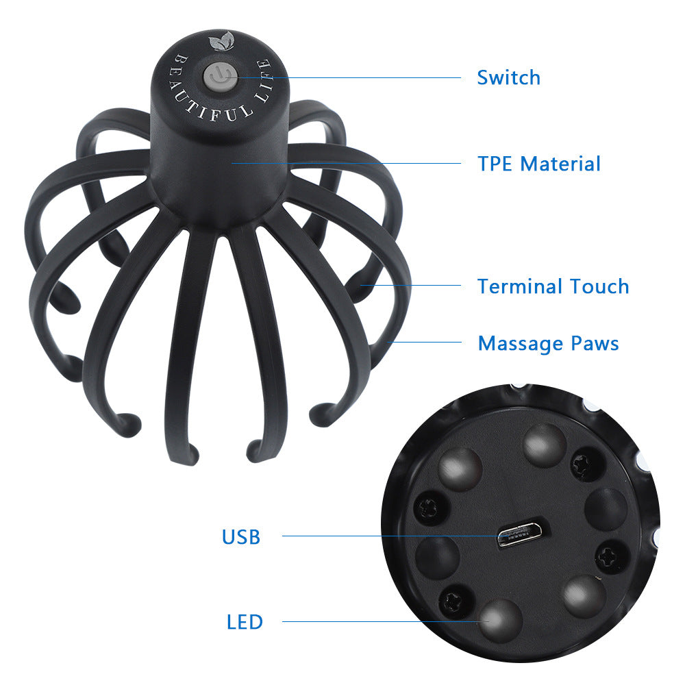 Boost Hair Care with Electric Scalp Massager